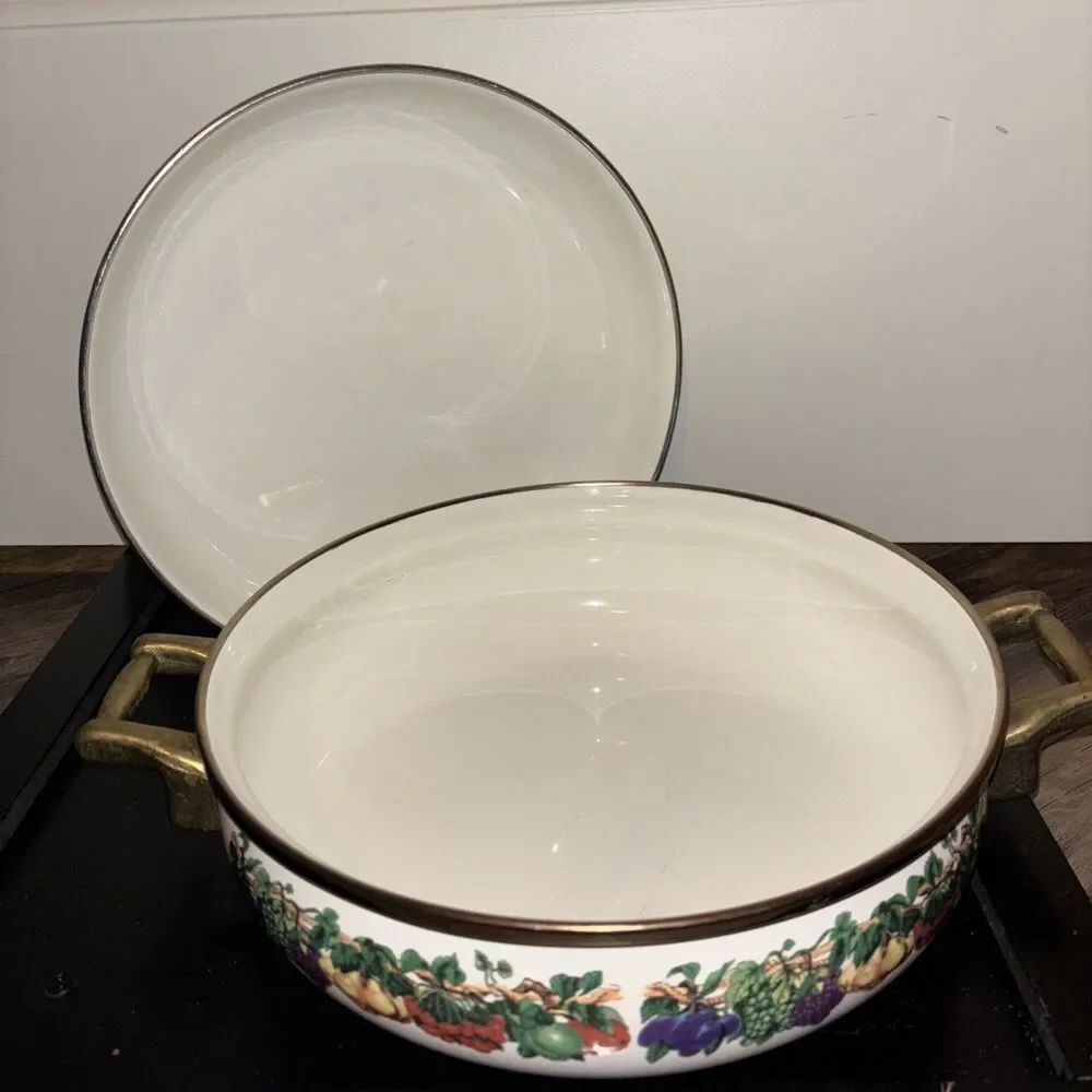 Stock Pot Tabletops Unlimited Kensington Garden 3 Qt W/Lid 10.25